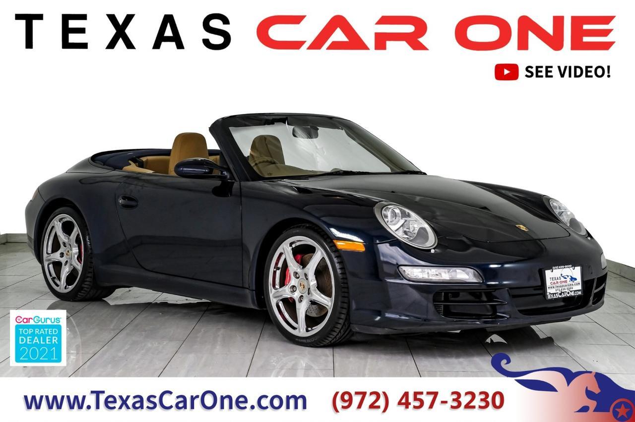 2006 Porsche 911 Convertible CARRERA S LEATHER HEATED SEATS BOSE SOUND DUAL POWER SEATS CRUIS
