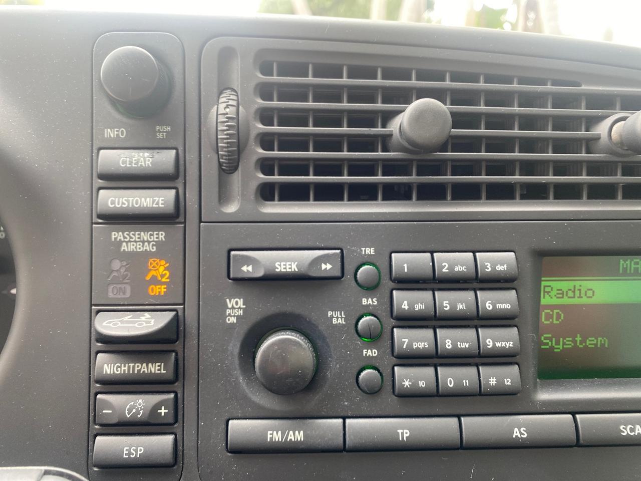 2006 Saab 9-3 1 OWNER CONV LOW MILES 32,746 Pompano Beach FL