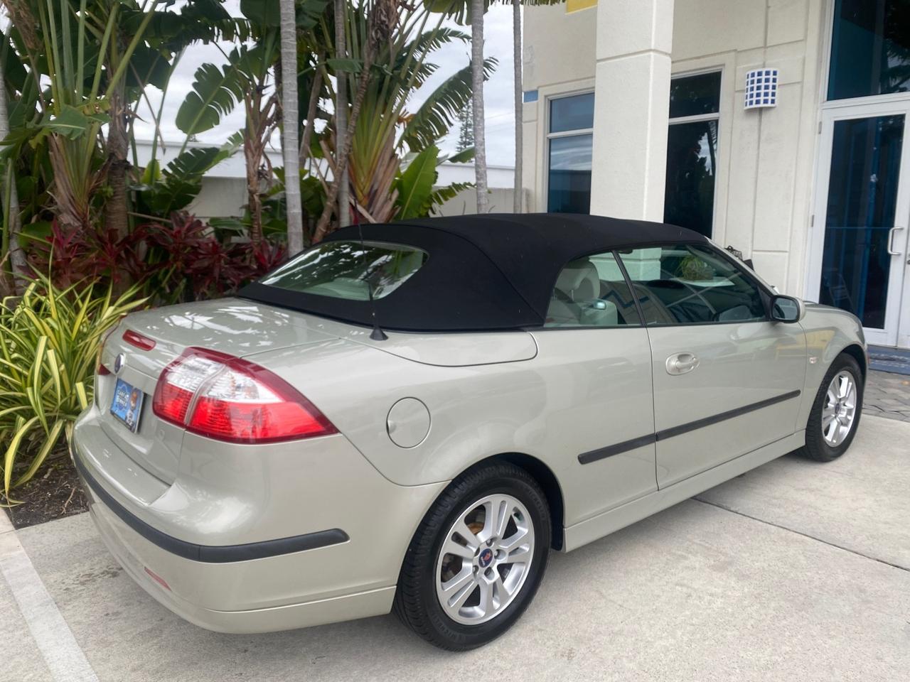 2006 Saab 9-3 1 OWNER CONV LOW MILES 32,746 Pompano Beach FL