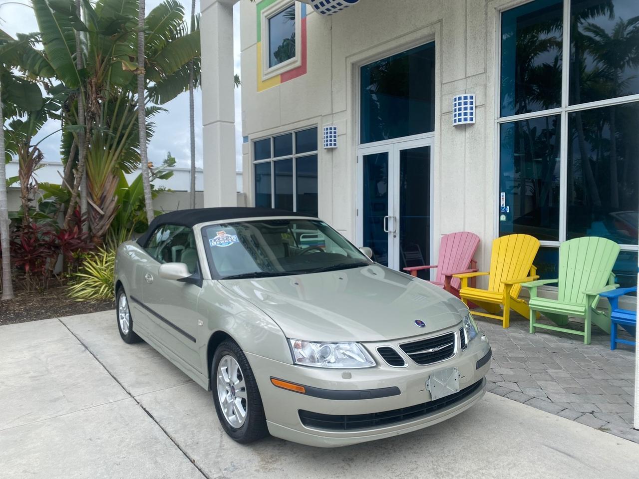 2006 Saab 9-3 1 OWNER CONV LOW MILES 32,746
