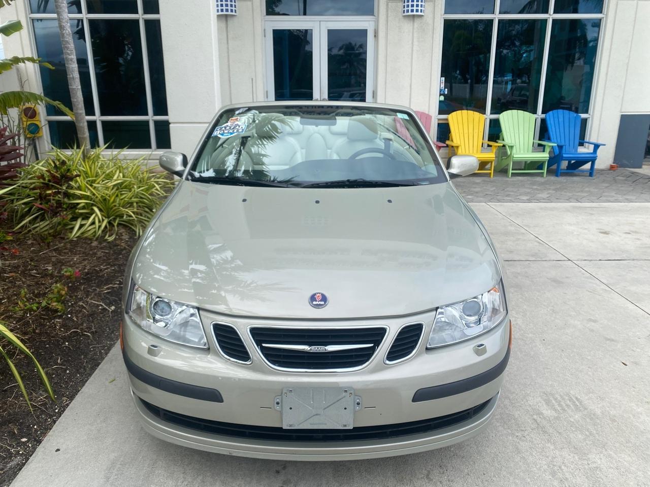 2006 Saab 9-3 1 OWNER CONV LOW MILES 32,746 Pompano Beach FL