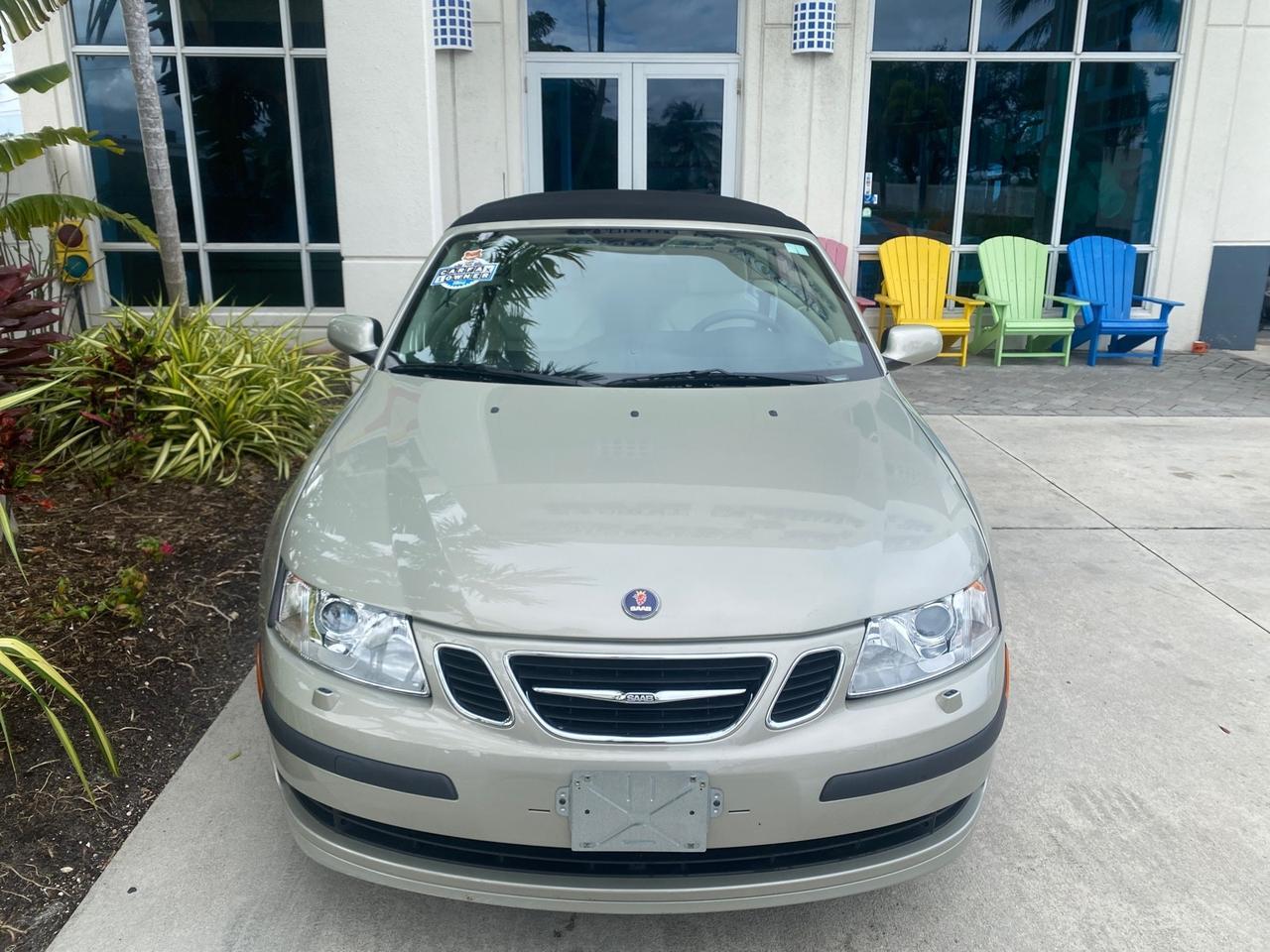 2006 Saab 9-3 1 OWNER CONV LOW MILES 32,746 Pompano Beach FL