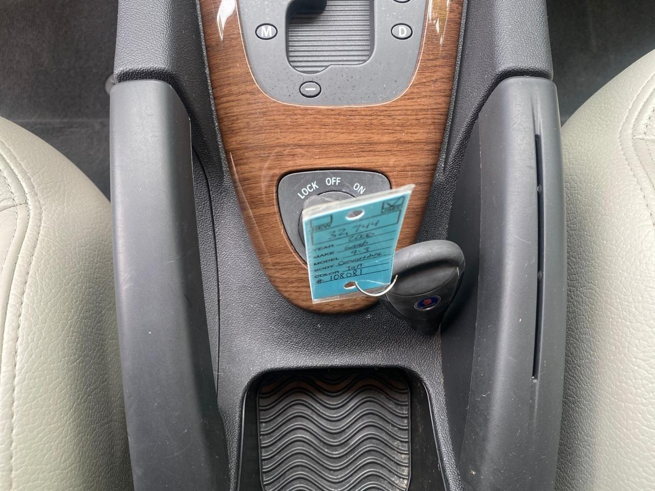 2006 Saab 9-3 1 OWNER CONV LOW MILES 32,746 Pompano Beach FL