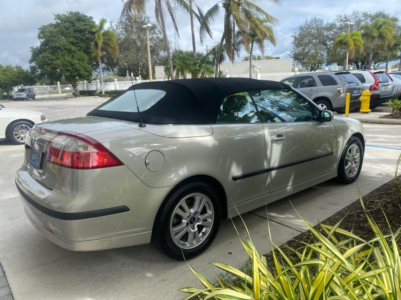 2006 Saab 9-3 1 OWNER CONV LOW MILES 32,746 Pompano Beach FL