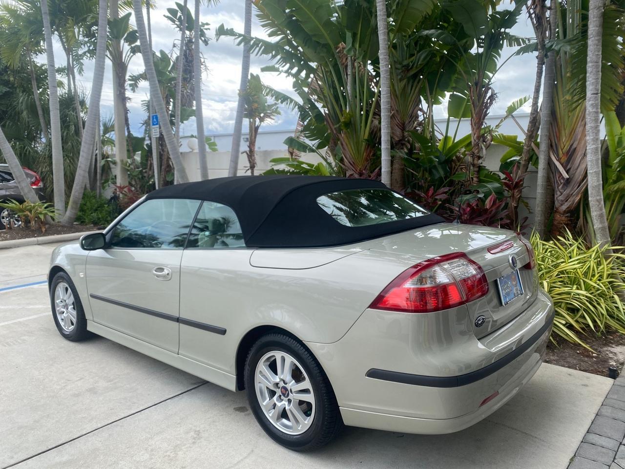 2006 Saab 9-3 1 OWNER CONV LOW MILES 32,746 Pompano Beach FL