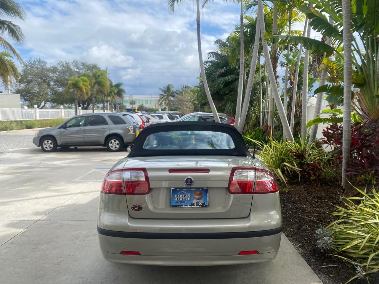 2006 Saab 9-3 1 OWNER CONV LOW MILES 32,746 Pompano Beach FL