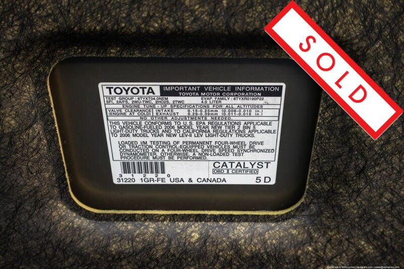 2006 Toyota 4Runner SR5 Boston MA