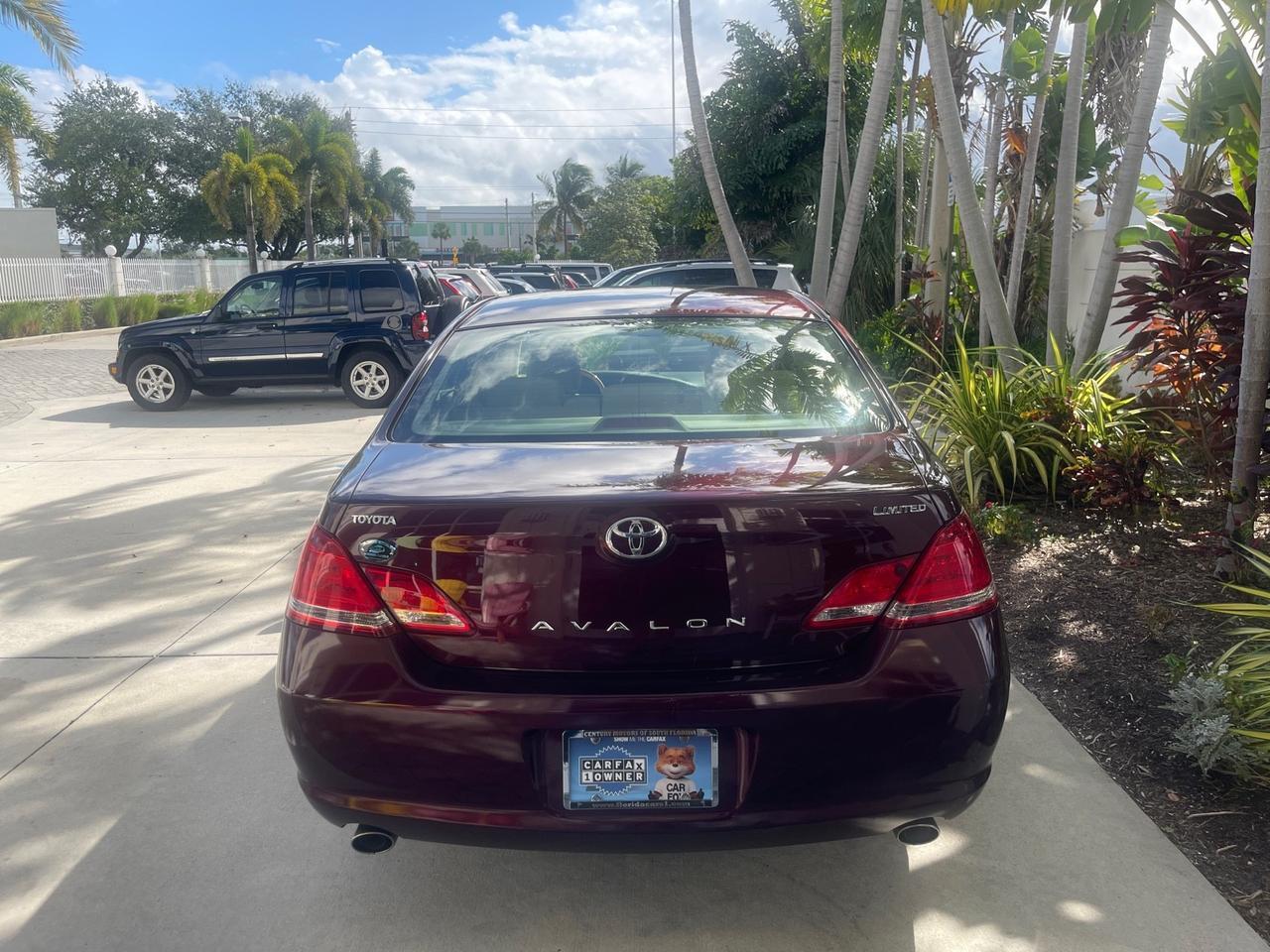 2006 Toyota Avalon Limited 1 OWNER FL LOW MILES 49391 Pompano Beach FL