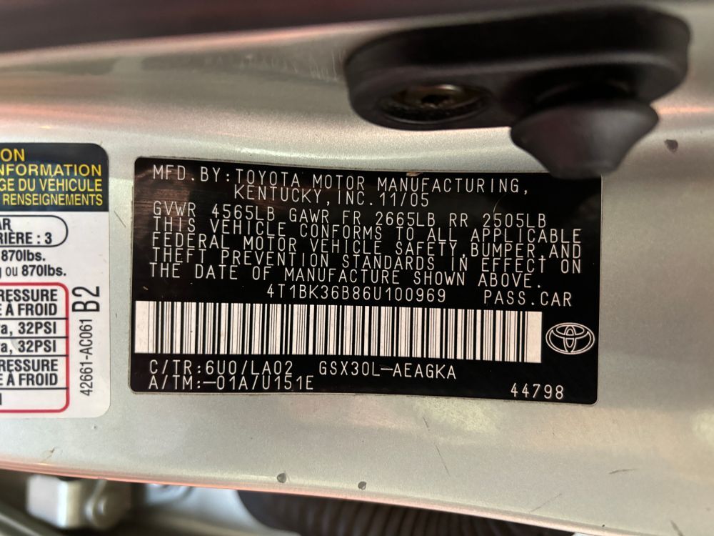 2006 Toyota Avalon XLS Franklin OH