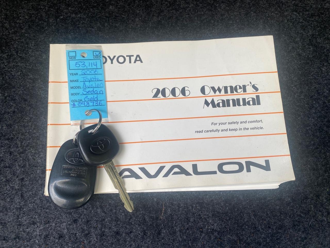 2006 Toyota Avalon XLS LOW MILES 53,114 Pompano Beach FL