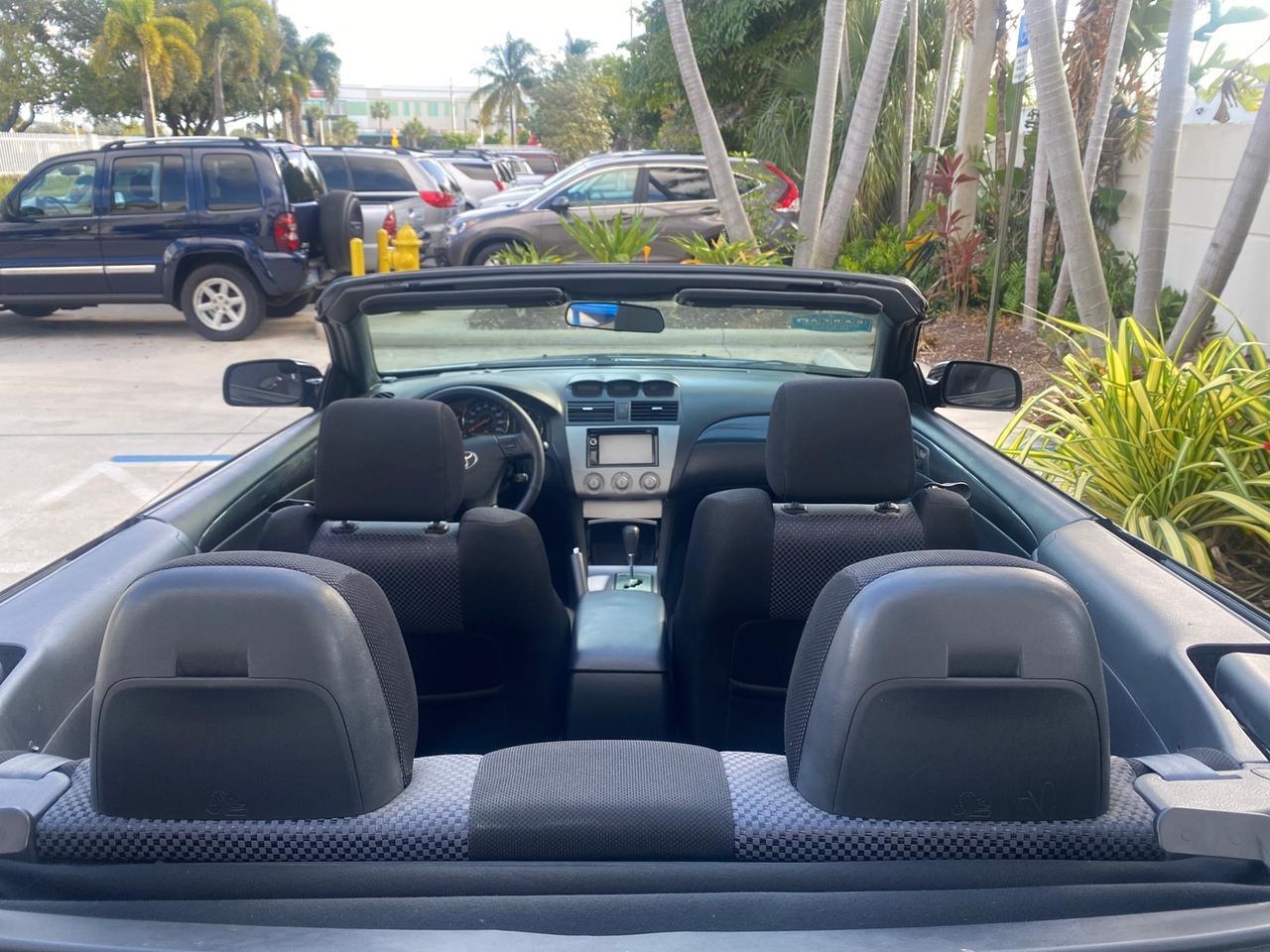 2006 Toyota Camry Solara SE V6 CONV LOW MILES 57,572 Pompano Beach FL