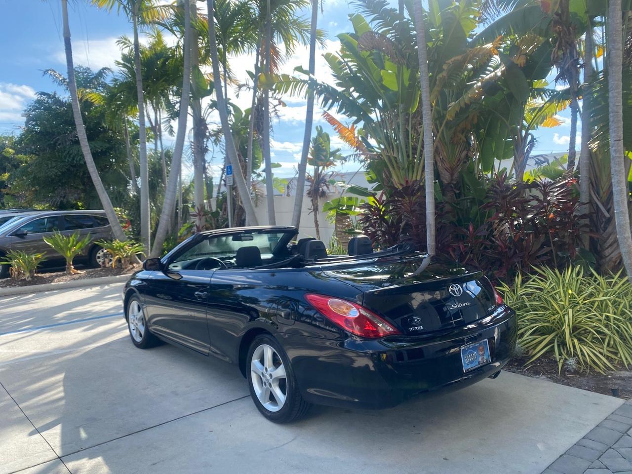 2006 Toyota Camry Solara SE V6 CONV LOW MILES 57,572 Pompano Beach FL