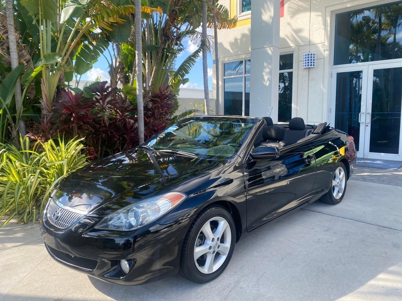 2006 Toyota Camry Solara SE V6 CONV LOW MILES 57,572 Pompano Beach FL