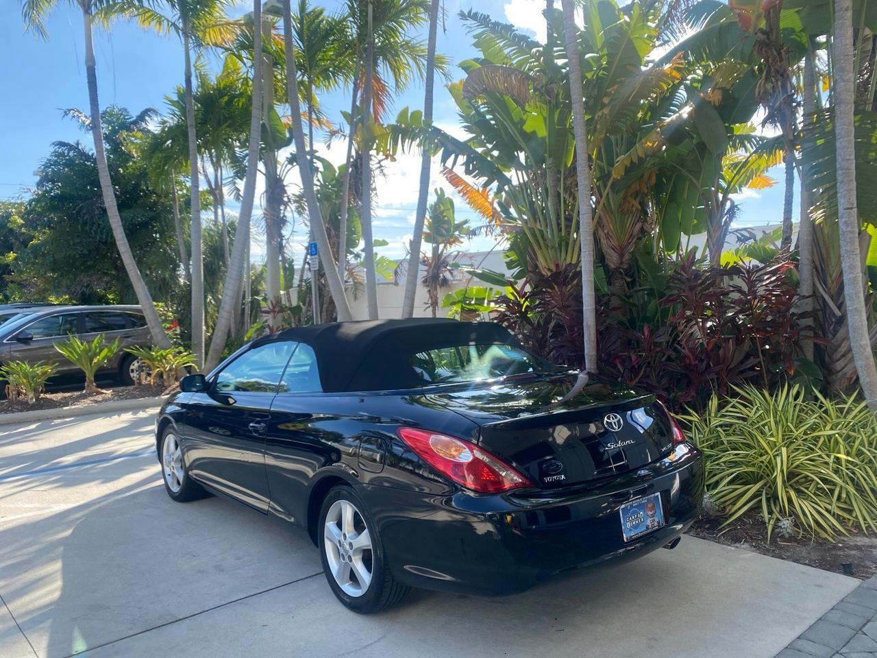 2006 Toyota Camry Solara SE V6 CONV LOW MILES 57,572 Pompano Beach FL
