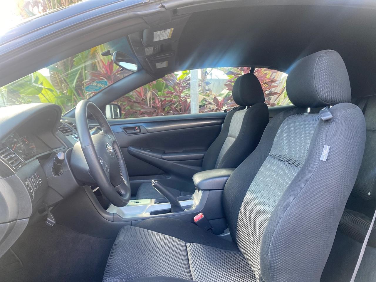 2006 Toyota Camry Solara SE V6 CONV LOW MILES 57,572 Pompano Beach FL