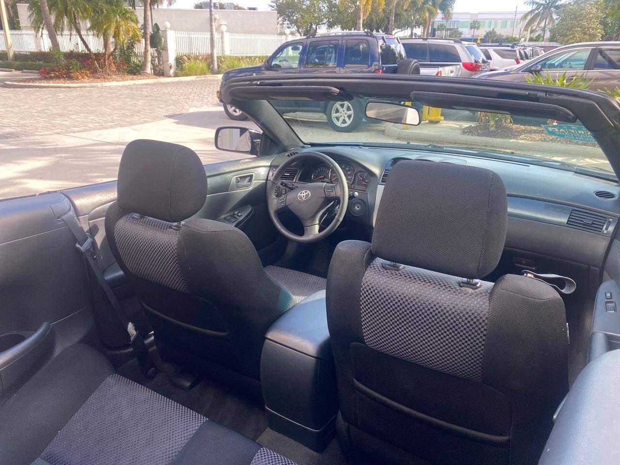 2006 Toyota Camry Solara SE V6 CONV LOW MILES 57,572 Pompano Beach FL