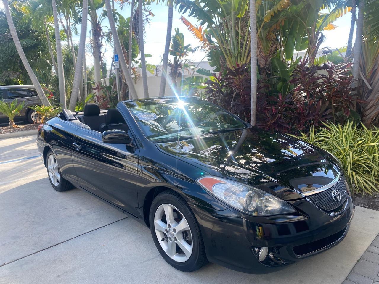 2006 Toyota Camry Solara SE V6 CONV LOW MILES 57,572 Pompano Beach FL
