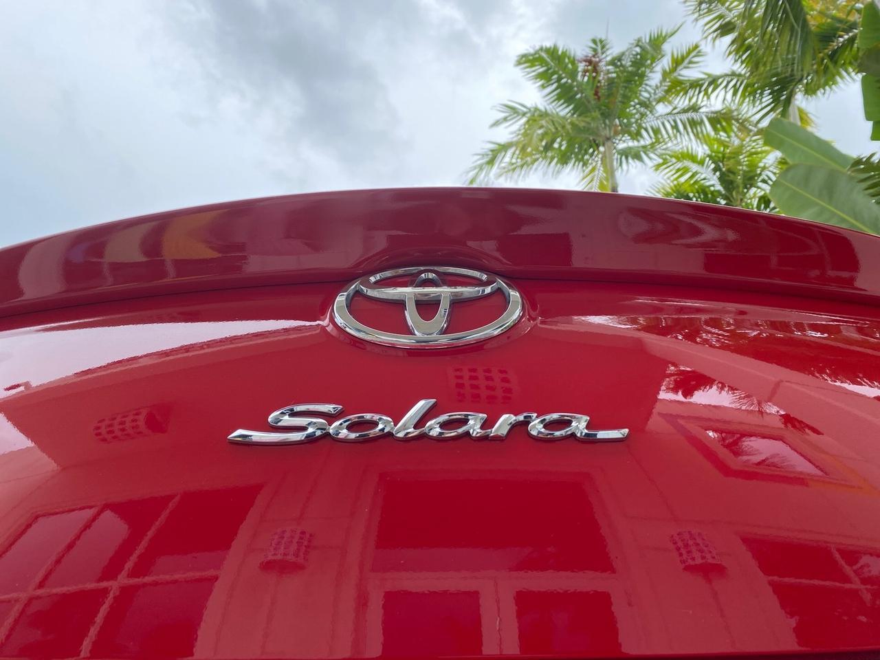 2006 Toyota Camry Solara SLE V6 LOW MILES 82,218 1 OWNER Pompano Beach FL