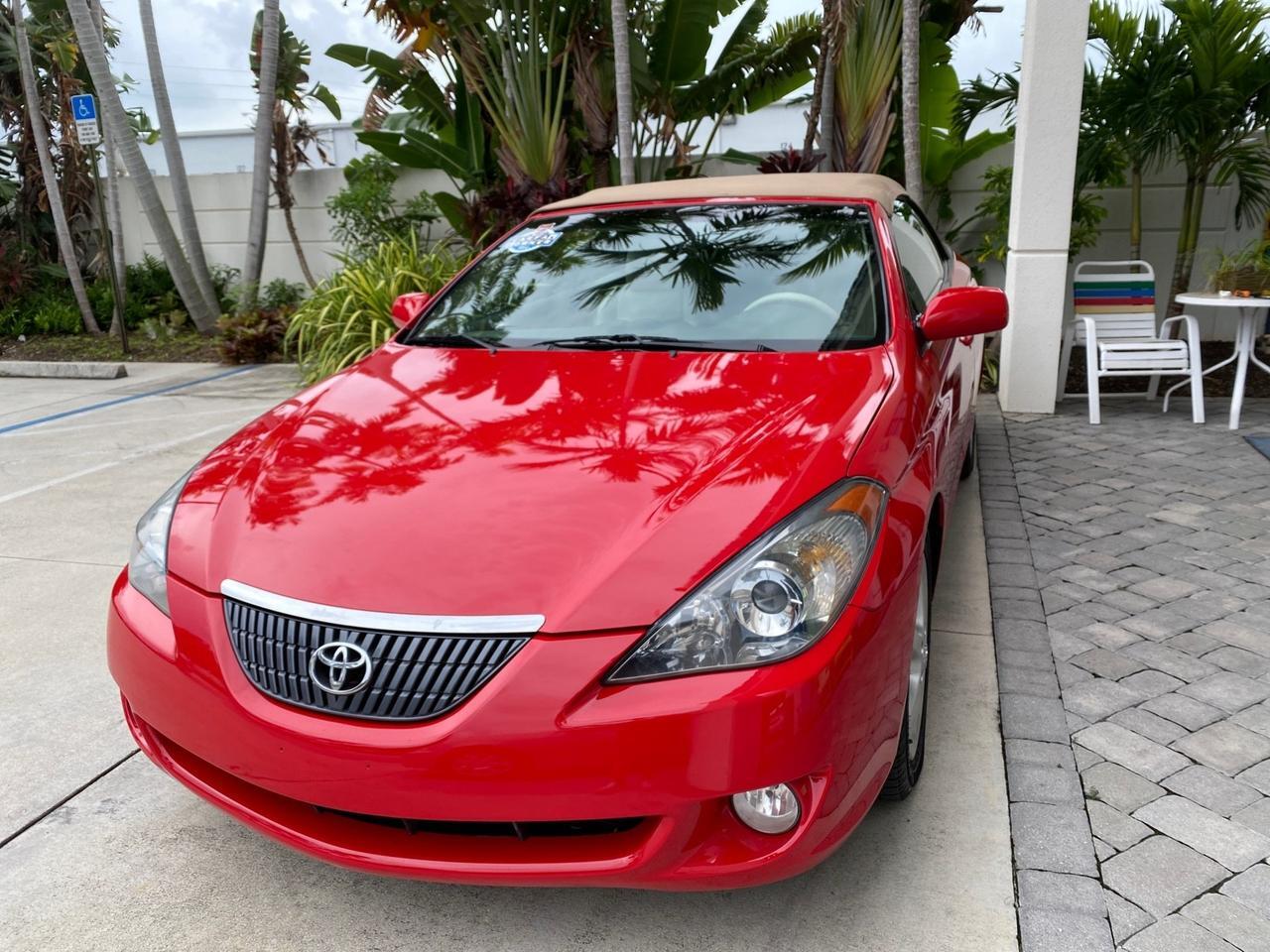 2006 Toyota Camry Solara SLE V6 LOW MILES 82,218 1 OWNER Pompano Beach FL