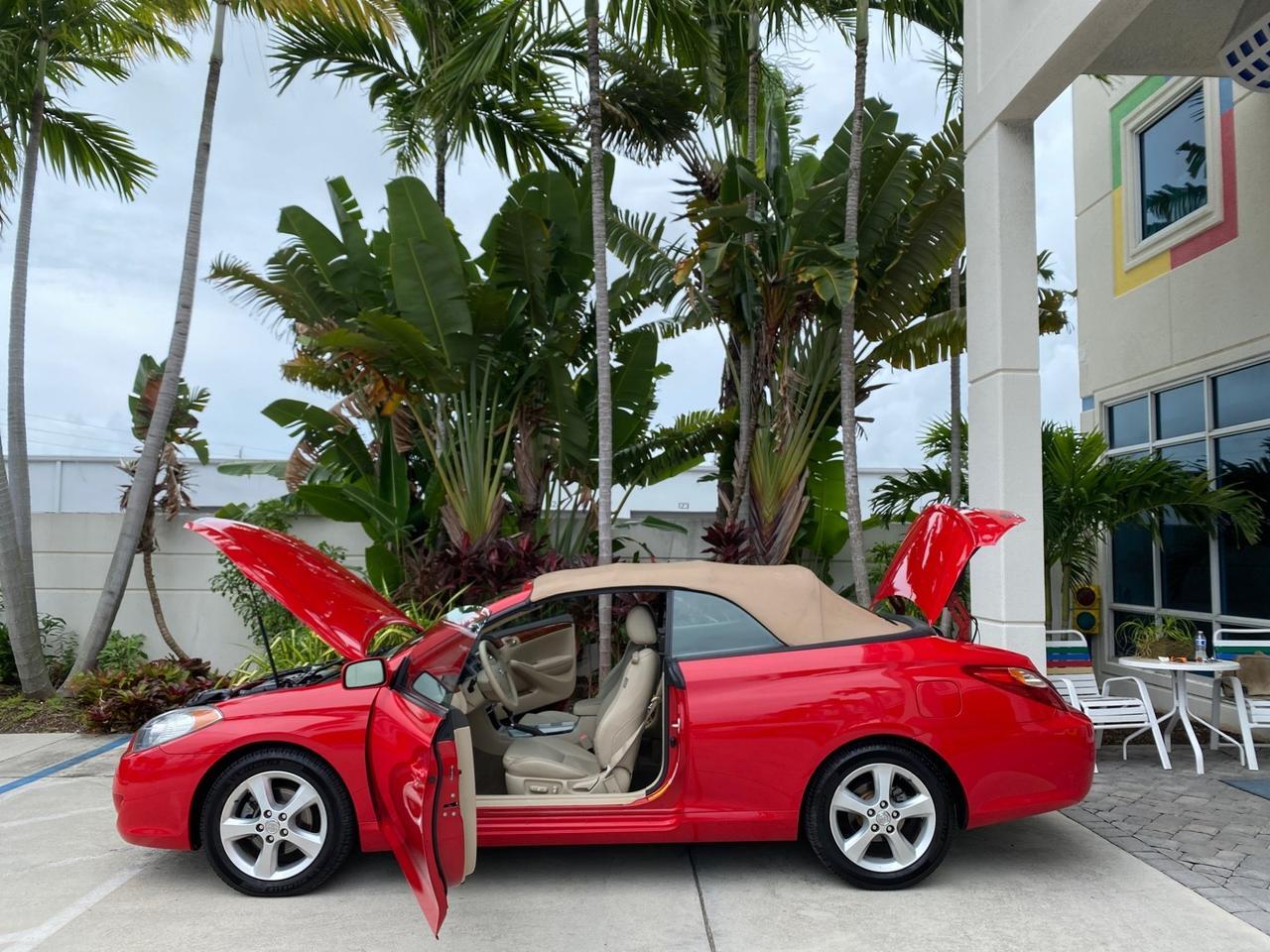2006 Toyota Camry Solara SLE V6 LOW MILES 82,218 1 OWNER Pompano Beach FL