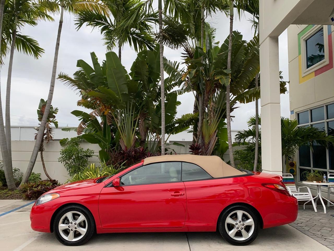 2006 Toyota Camry Solara SLE V6 LOW MILES 82,218 1 OWNER Pompano Beach FL