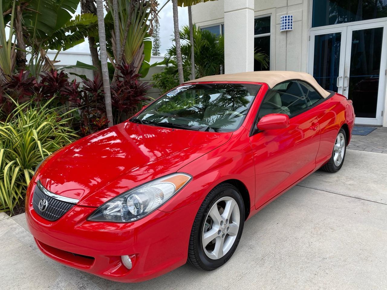 2006 Toyota Camry Solara SLE V6 LOW MILES 82,218 1 OWNER Pompano Beach FL