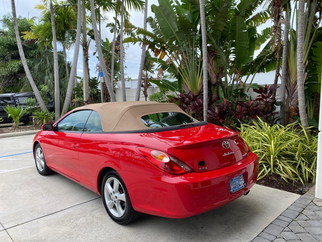 2006 Toyota Camry Solara SLE V6 LOW MILES 82,218 1 OWNER Pompano Beach FL