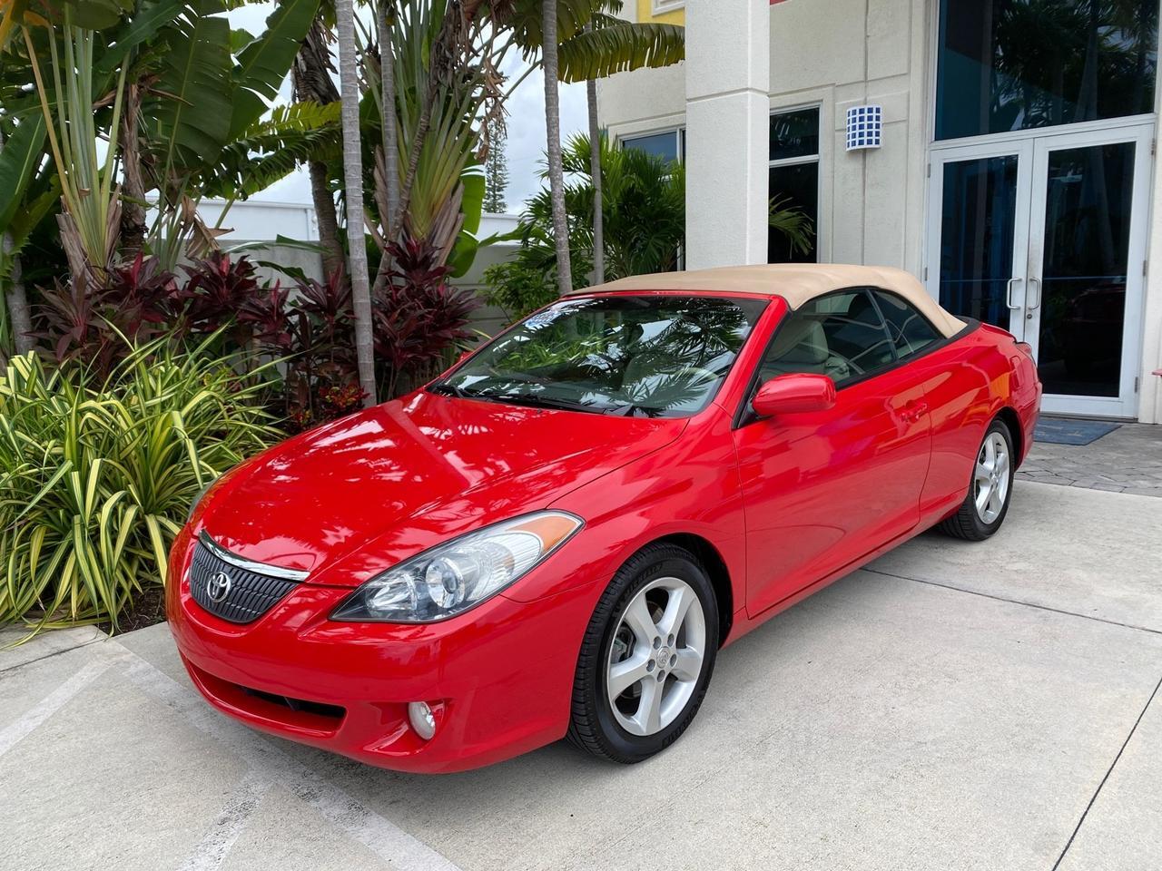 2006 Toyota Camry Solara SLE V6 LOW MILES 82,218 1 OWNER Pompano Beach FL