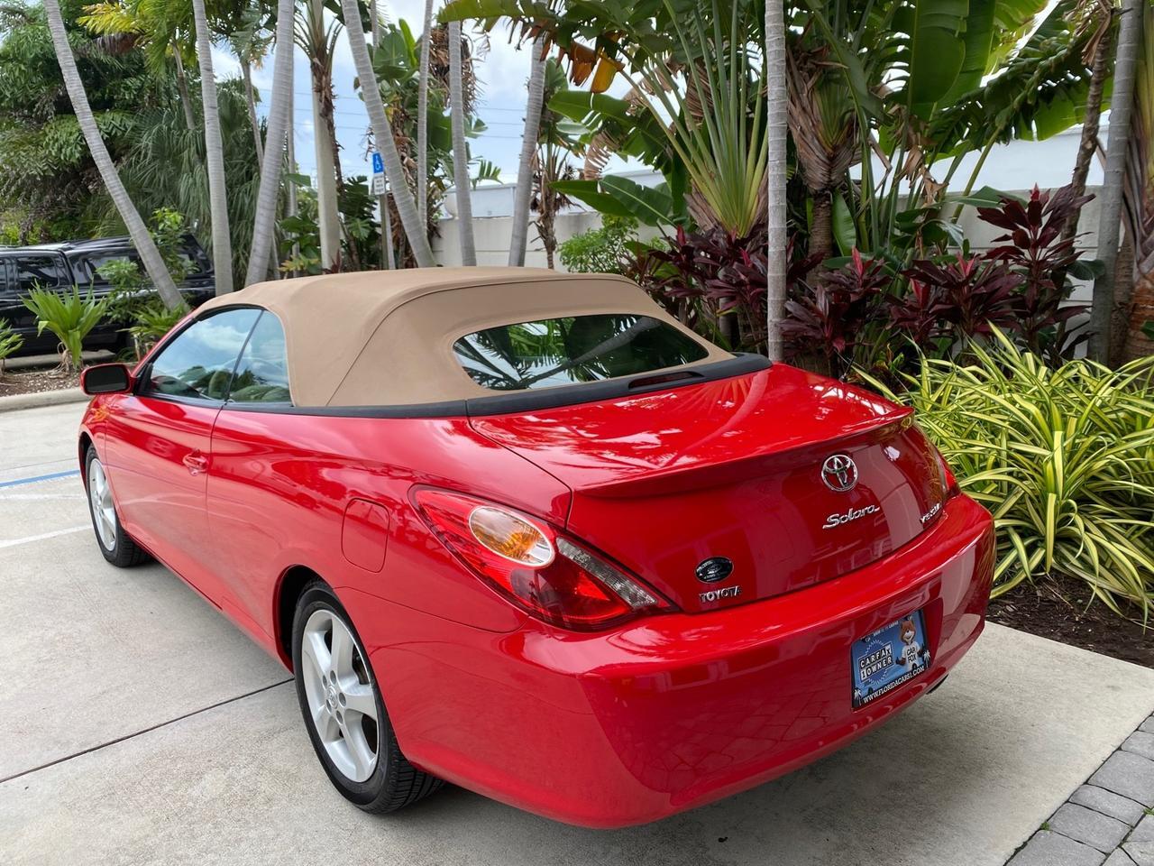 2006 Toyota Camry Solara SLE V6 LOW MILES 82,218 1 OWNER Pompano Beach FL