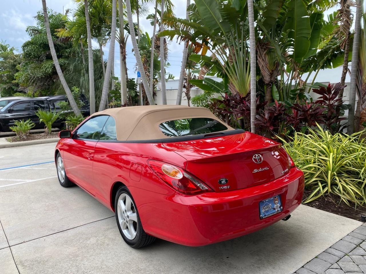 2006 Toyota Camry Solara SLE V6 LOW MILES 82,218 1 OWNER Pompano Beach FL