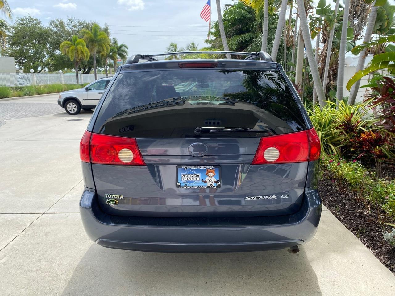 2006 Toyota Sienna CE VAN LOW MILES 57,411 Pompano Beach FL