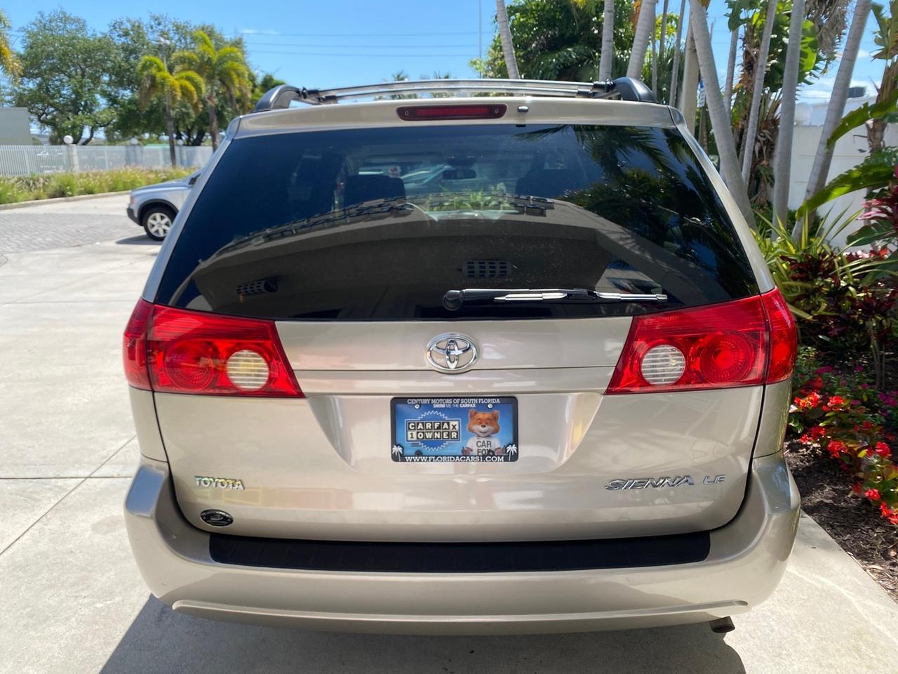 2006 Toyota Sienna VAN LE LOW MILES 78,653 Pompano Beach FL