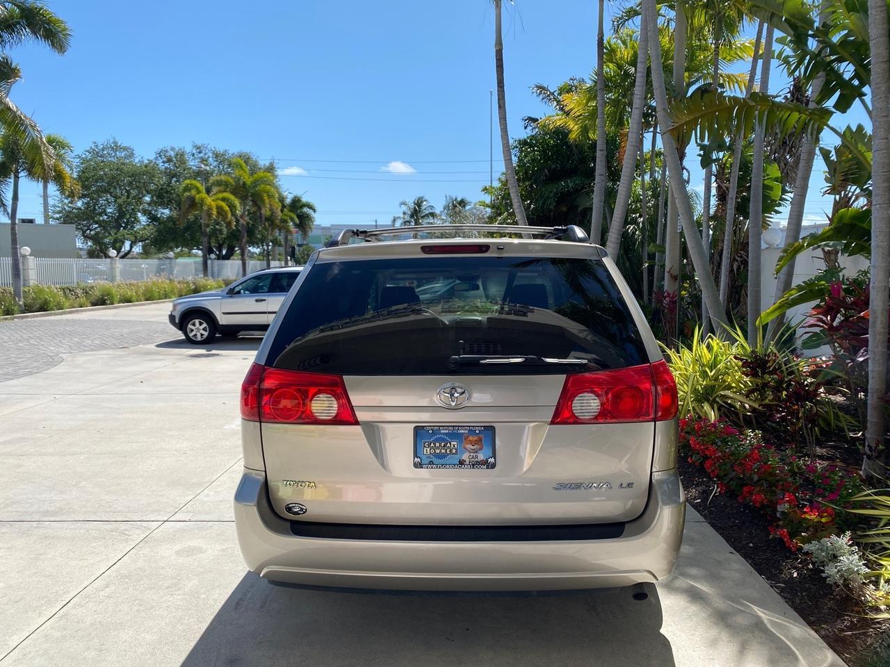 2006 Toyota Sienna VAN LE LOW MILES 78,653 Pompano Beach FL