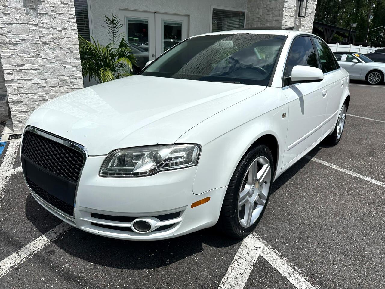 2007 Audi A4 2007 4dr Sdn CVT 2.0T FrontTrak Jacksonville FL