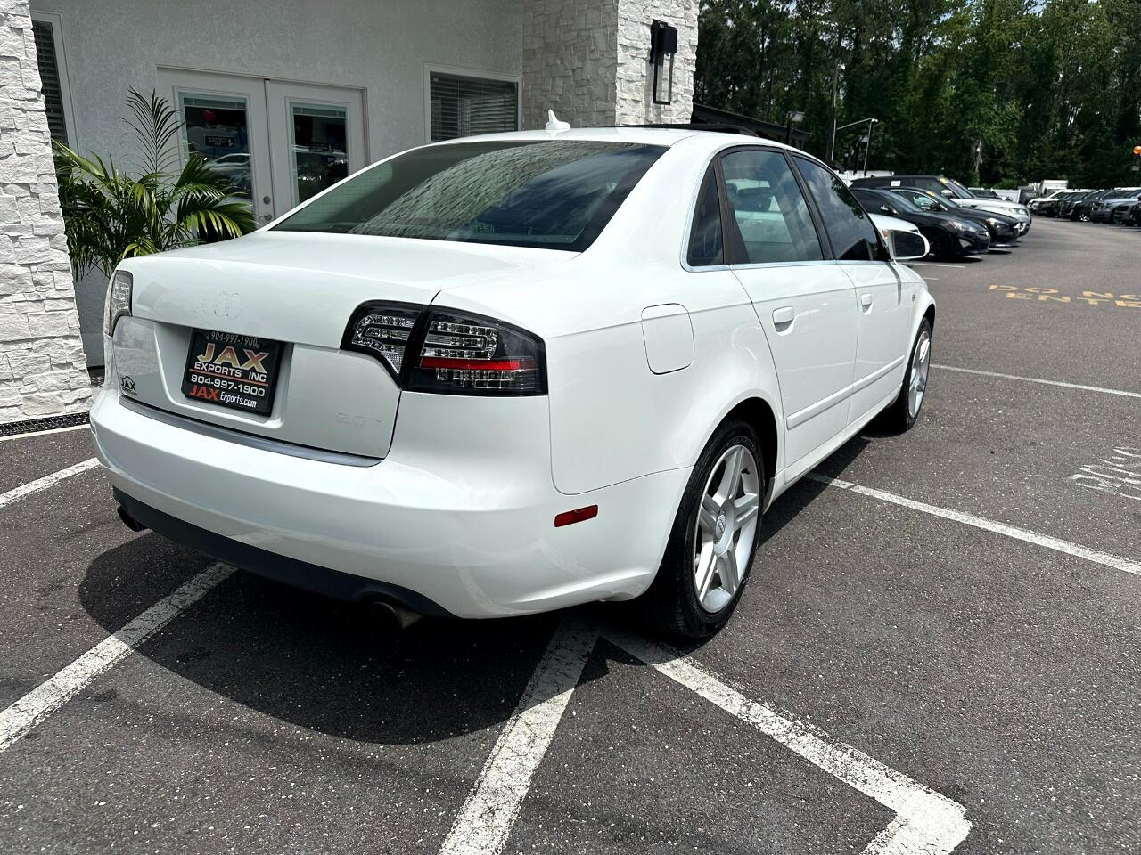 2007 Audi A4 2007 4dr Sdn CVT 2.0T FrontTrak Jacksonville FL