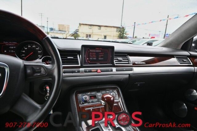 2007 Audi A8 L 6.0L W12 - All Wheel Drive - Front Heated & Cooled Leather Seats - Heated Rear Seats - Sunroof - Bang & Olufsen Sound System - Bluetooth - Backup Camera - Navigation - Low Miles Anchorage AK