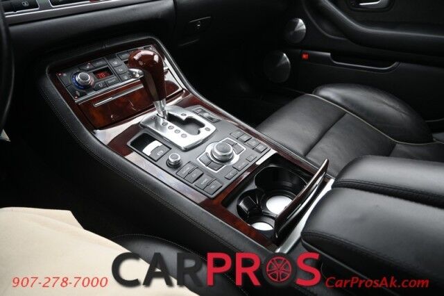 2007 Audi A8 L 6.0L W12 - All Wheel Drive - Front Heated & Cooled Leather Seats - Heated Rear Seats - Sunroof - Bang & Olufsen Sound System - Bluetooth - Backup Camera - Navigation - Low Miles Anchorage AK