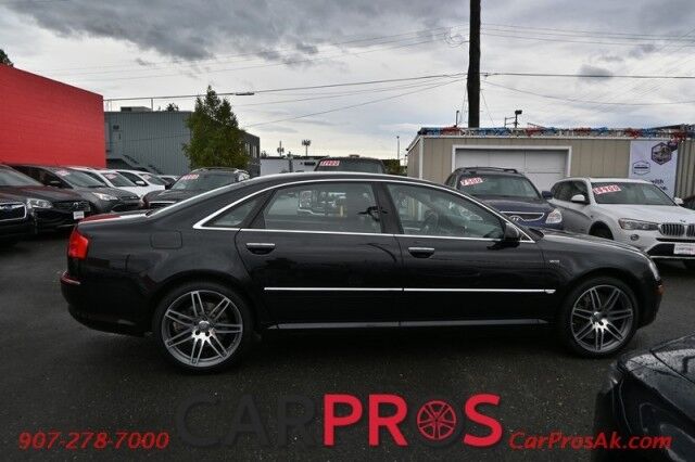 2007 Audi A8 L 6.0L W12 - All Wheel Drive - Front Heated & Cooled Leather Seats - Heated Rear Seats - Sunroof - Bang & Olufsen Sound System - Bluetooth - Backup Camera - Navigation - Low Miles Anchorage AK