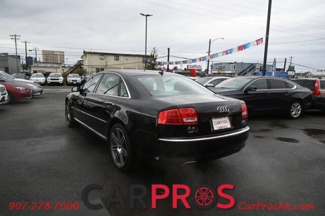 2007 Audi A8 L 6.0L W12 - All Wheel Drive - Front Heated & Cooled Leather Seats - Heated Rear Seats - Sunroof - Bang & Olufsen Sound System - Bluetooth - Backup Camera - Navigation - Low Miles Anchorage AK