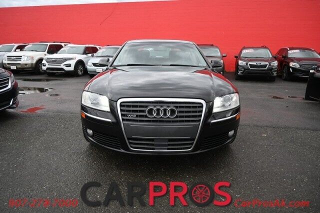 2007 Audi A8 L 6.0L W12 - All Wheel Drive - Front Heated & Cooled Leather Seats - Heated Rear Seats - Sunroof - Bang & Olufsen Sound System - Bluetooth - Backup Camera - Navigation - Low Miles Anchorage AK