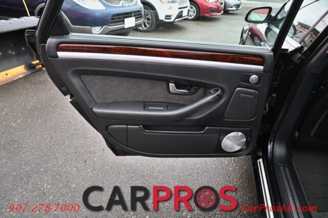 2007 Audi A8 L 6.0L W12 - All Wheel Drive - Front Heated & Cooled Leather Seats - Heated Rear Seats - Sunroof - Bang & Olufsen Sound System - Bluetooth - Backup Camera - Navigation - Low Miles Anchorage AK