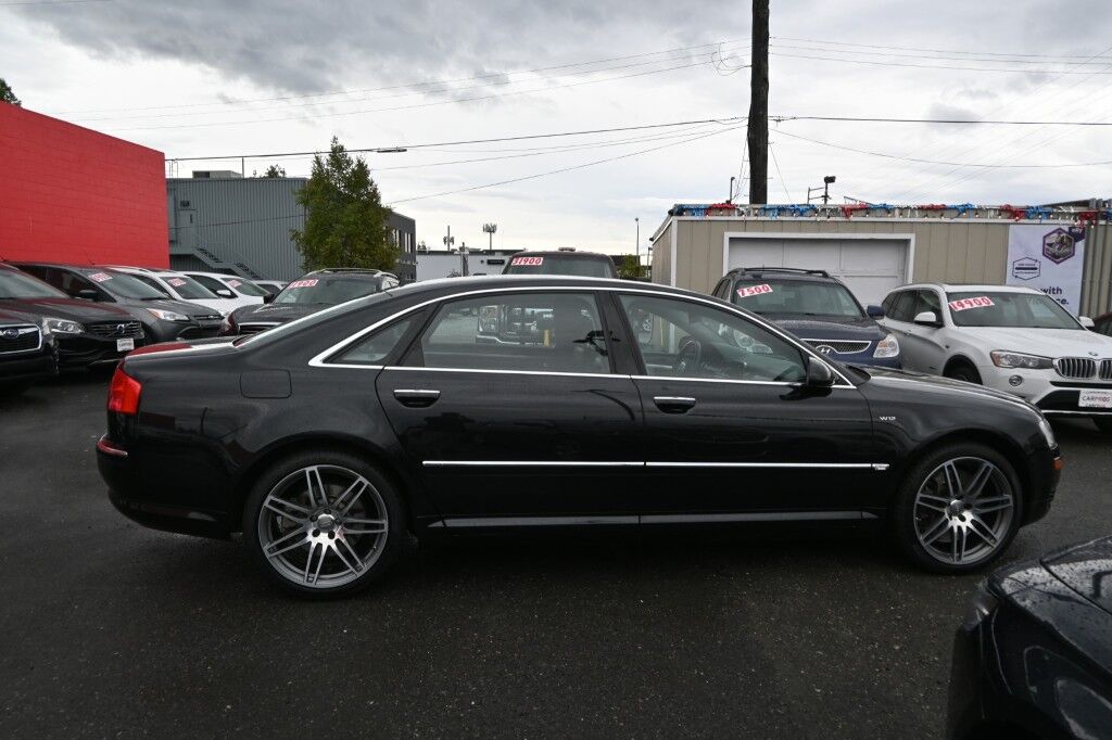 2007 Audi A8 L 6.0L W12 - All Wheel Drive - Front Heated & Cooled Leather Seats - Heated Rear Seats - Sunroof - Bang & Olufsen Sound System - Bluetooth - Backup Camera - Navigation - Low Miles Anchorage AK