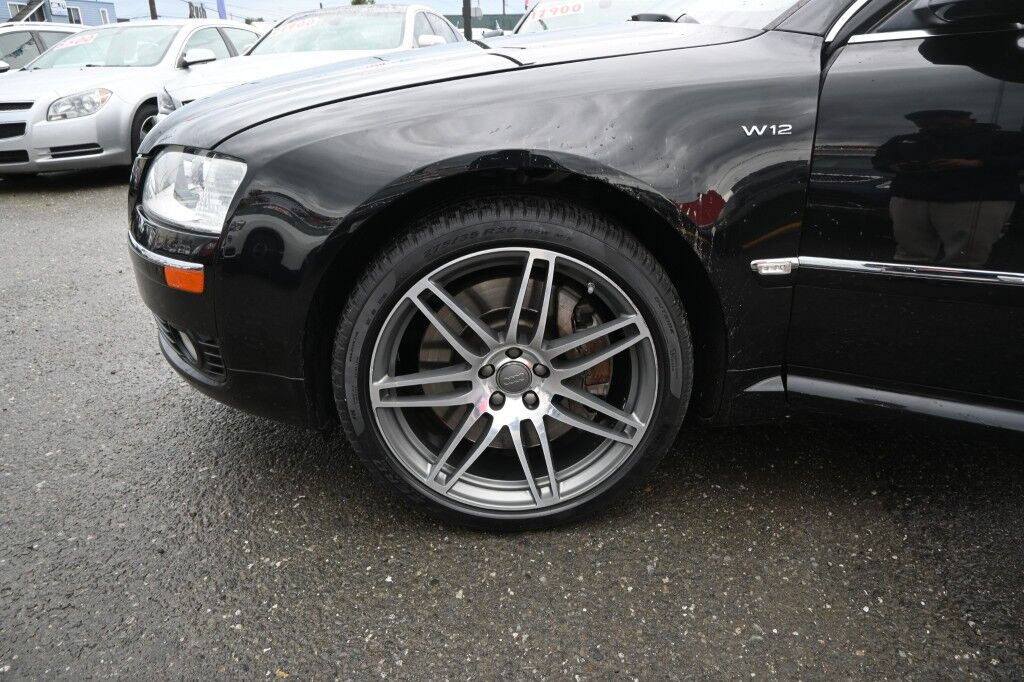 2007 Audi A8 L 6.0L W12 - All Wheel Drive - Front Heated & Cooled Leather Seats - Heated Rear Seats - Sunroof - Bang & Olufsen Sound System - Bluetooth - Backup Camera - Navigation - Low Miles Anchorage AK