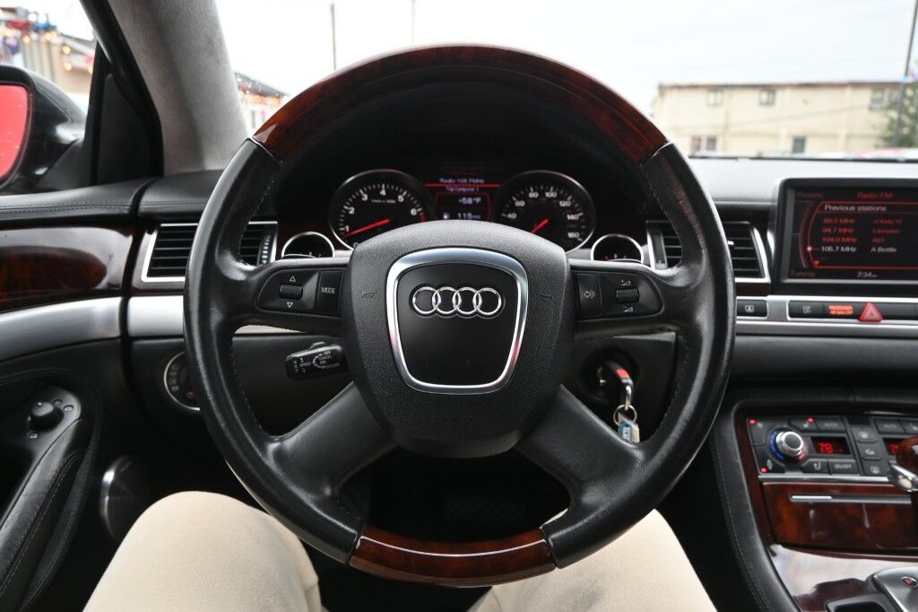 2007 Audi A8 L 6.0L W12 - Automatic - All Wheel Drive - Front Heated & Cooled Leather Seats - Heated Rear Seats - Rear Entertainment System - Bang & Olufsen Sound System - Bluetooth - Backup Camera - Navigation Anchorage AK