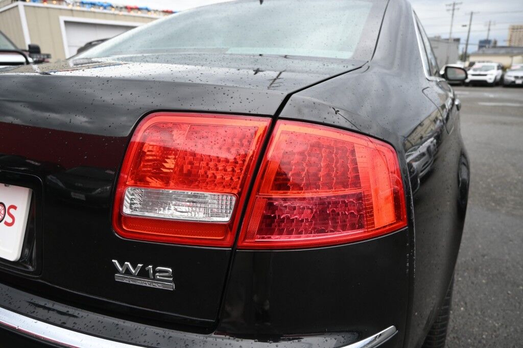 2007 Audi A8 L 6.0L W12 - Automatic - All Wheel Drive - Front Heated & Cooled Leather Seats - Heated Rear Seats - Rear Entertainment System - Bang & Olufsen Sound System - Bluetooth - Backup Camera - Navigation Anchorage AK