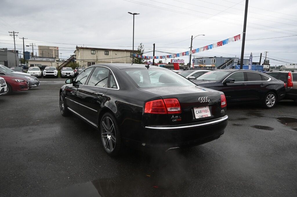 2007 Audi A8 L 6.0L W12 - Automatic - All Wheel Drive - Front Heated & Cooled Leather Seats - Heated Rear Seats - Rear Entertainment System - Bang & Olufsen Sound System - Bluetooth - Backup Camera - Navigation Anchorage AK