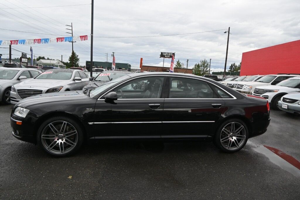 2007 Audi A8 L 6.0L W12 - Automatic - All Wheel Drive - Front Heated & Cooled Leather Seats - Heated Rear Seats - Rear Entertainment System - Bang & Olufsen Sound System - Bluetooth - Backup Camera - Navigation Anchorage AK