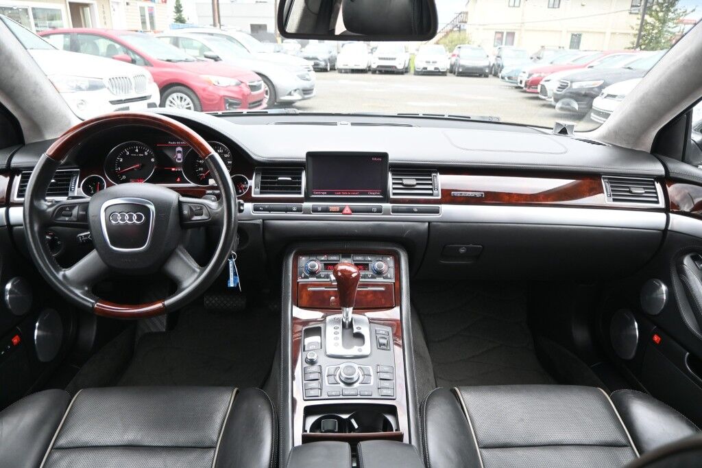 2007 Audi A8 L 6.0L W12 - Automatic - All Wheel Drive - Front Heated & Cooled Leather Seats - Heated Rear Seats - Rear Entertainment System - Bang & Olufsen Sound System - Bluetooth - Backup Camera - Navigation Anchorage AK