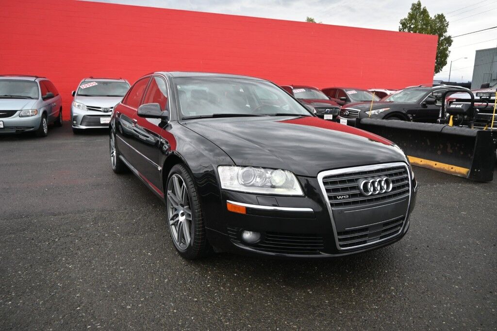 2007 Audi A8 L 6.0L W12 - Automatic - All Wheel Drive - Front Heated & Cooled Leather Seats - Heated Rear Seats - Rear Entertainment System - Bang & Olufsen Sound System - Bluetooth - Backup Camera - Navigation