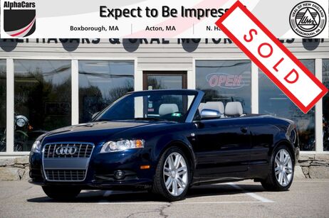 2007 Audi S4 Quattro Cabriolet Boston MA